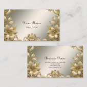 ゴールデンフローラ名刺 名刺 (正面/裏面)