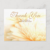 ゴールデンフローラ悔やみや弔慰葬儀サンキュー ポストカード (正面)