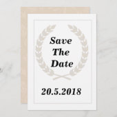 ゴールデンフローラ日付を保存 セーブザデート (正面/裏面)