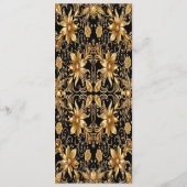 ゴールデンフローラ結婚のメニュー メニュー (裏面)