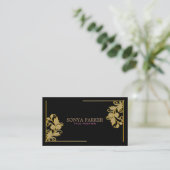 ゴールデンフローラ縁ど 名刺 (スタンド正面)