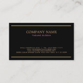 ゴールデンフローラ縁ど 名刺 (裏面)