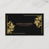 ゴールデンフローラ縁ど 名刺 (正面)