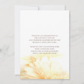 ゴールデンフローラ記念葬儀会写真 招待状 (裏面)