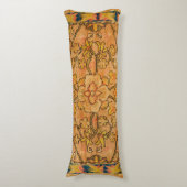 ゴールデンフローラ金ゴールドイエローグリーン  ボディピロー (正面縦)