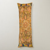 ゴールデンフローラ金ゴールドイエローグリーン  ボディピロー (裏面 (縦))