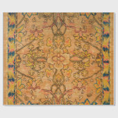 ゴールデンフローラ金ゴールドイエローグリーン  ラッピングペーパー (フラット)