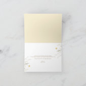 ゴールデンフローラ |ワイルドフラワーサンキューカード サンキューカード (内部)