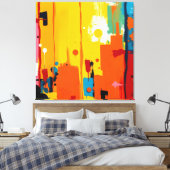 ゴールデンフロー キャンバスプリント (インサイチュ (寝室))