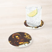 ゴールデンブッダ京都日本抽象芸術印象主義 コースター (側面)