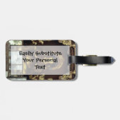 ゴールデンブッダ簡単IDパーソナル ラゲッジタグ (裏面横)