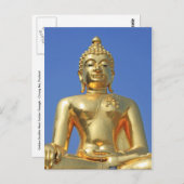 ゴールデンブッダ近くの黄金の三角形チェンライ ポストカード (正面/裏面)