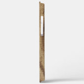 ゴールデンブラウン木目 Case-Mate iPhoneケース (裏面 / 左)