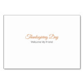 ゴールデンブラウン秋のパターン白Ver テーブルナンバー (裏面)