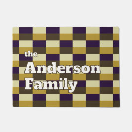 ゴールデンブラウン色の組み合わせ ドアマット