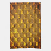 ゴールデンブラウン キッチンタオル (縦)