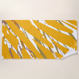 ゴールデンブラシエレガンス ビーチタオル