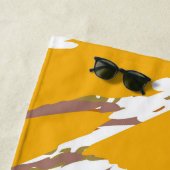 ゴールデンブラシエレガンス ビーチタオル (インサイチュ)