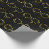 ゴールデンブラスインフィニティハート ラッピングペーパー (角)