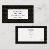 ゴールデンブラスインフィニティハート 名刺 (正面/裏面)