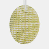 ゴールデンブラックガラス：豪華な表面。 ガラスオーナメント (正面右)