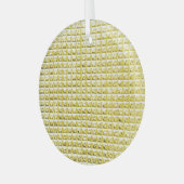 ゴールデンブラックガラス：豪華な表面。 ガラスオーナメント (正面左)