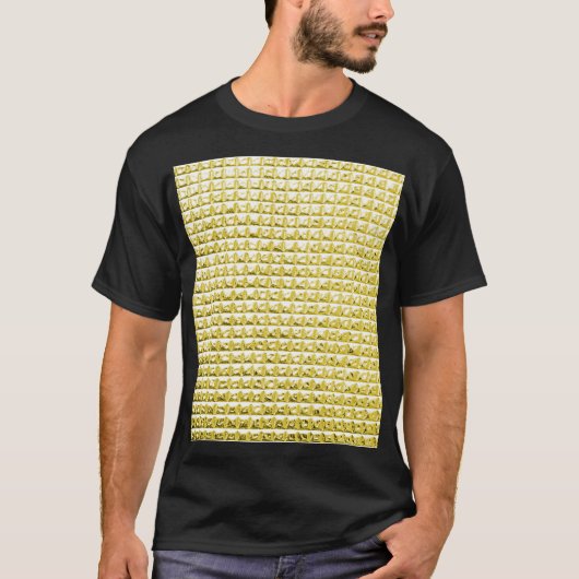 ゴールデンブラックガラス:豪華な表面。 Tシャツ (正面)