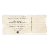 ゴールデンブラックバラ – お見舞いカード/ラックカード ラックカード (裏面)