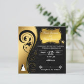 ゴールデンブラック 招待状 (スタンド正面)