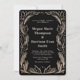 ゴールデンブランチ縁ど結婚式招待状 招待状