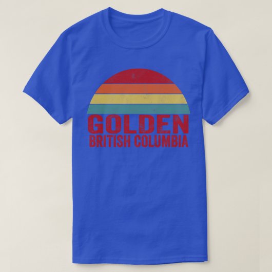 ゴールデンブリティッシュコロンビア1 Tシャツ (デザイン正面)