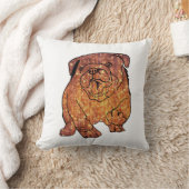 ゴールデンブルドッグスロークッション クッション (ブランケット)