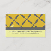 ゴールデンブルーの名刺 名刺 (裏面)