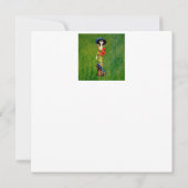 ゴールデンブルーアンティークカトリナオーバーグリーンウォッシュボホ カード (裏面)