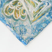 ゴールデンブルーエンジェルカスタムフリースブランケット フリースブランケット (角)