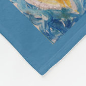 ゴールデンブルーエンジェルカスタムフリースブランケット フリースブランケット (角)