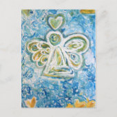 ゴールデンブルーエンジェルポストカード ポストカード (正面)