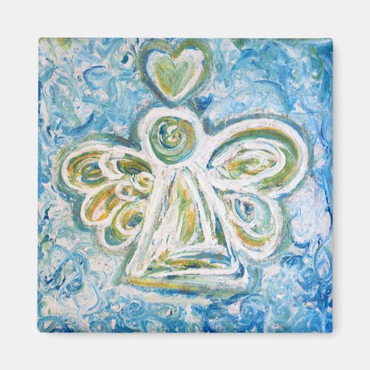 ゴールデンブルーエンジェルマグネット マグネット (正面)