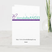 ゴールデンブルーエンジェル同情カード カード (裏面)