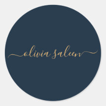 ゴールデンブルーパーソナライズされた