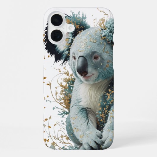 ゴールデンブルームコアラ iPhoneケース (裏面)