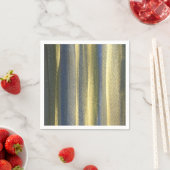 ゴールデンブルーラインズカクテル紙ナプキンス スタンダードカクテルナプキン (インサイチュ)