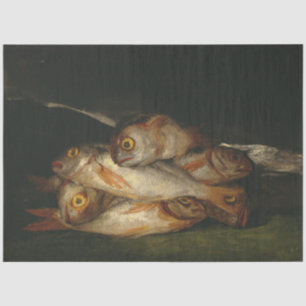 ゴールデンブレムフィッシュ(Still Life) (Francisco de Goya) 薄葉紙