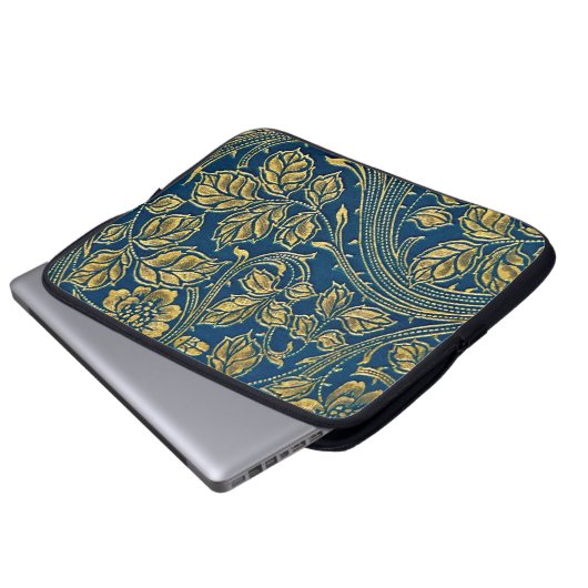 ゴールデンブロッサムエレガンスエレクトロニクスバッグ ラップトップスリーブ (正面下部)
