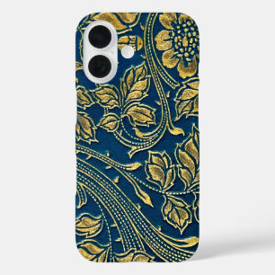 ゴールデンブロッサムエレガンス電話ケース iPhone 16ケース