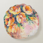 ゴールデンブロッサムセレナードラウンドピロー ラウンドクッション (裏面)