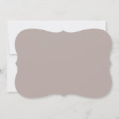 ゴールデンブーケ秋ピンクベビーシャワー招待状 招待状 (裏面)