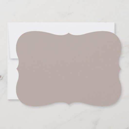 ゴールデンブーケ秋ピンクベビーシャワー招待状 招待状 (裏面)