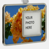 ゴールデンブーゲンビリアフローラ団 シルバープレートフレームオーナメント (右)