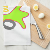 ゴールデンブー!TGIFガーリー神感謝してい金曜ハクン キッチンタオル (四つ折り)